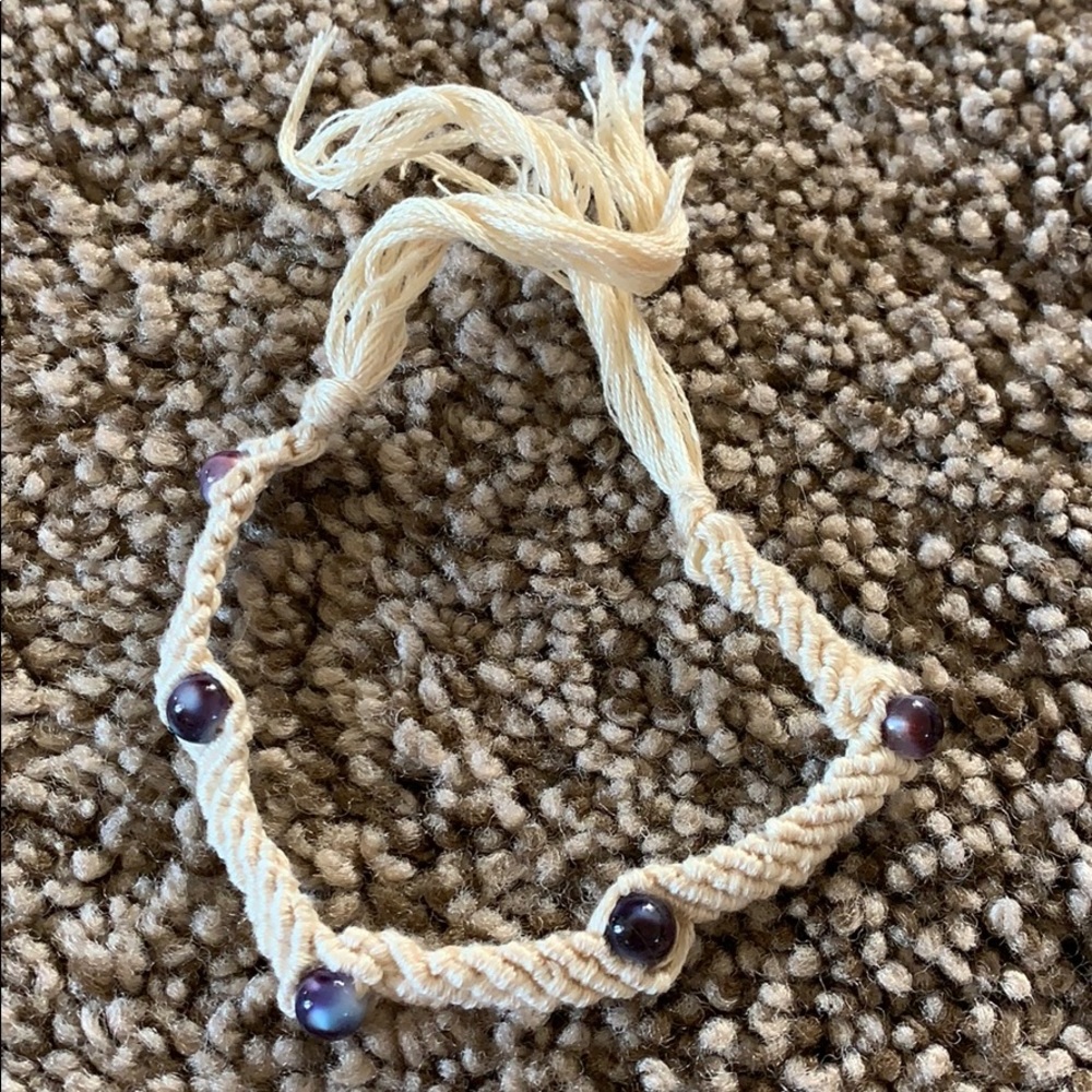 Bracelet: Beige with Beads 💜